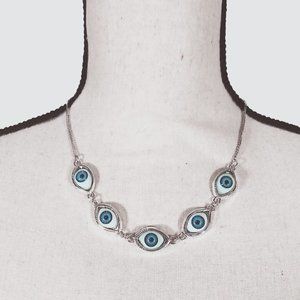 Goth Unique Punk Cursed Eye Choker Neck Jewelry